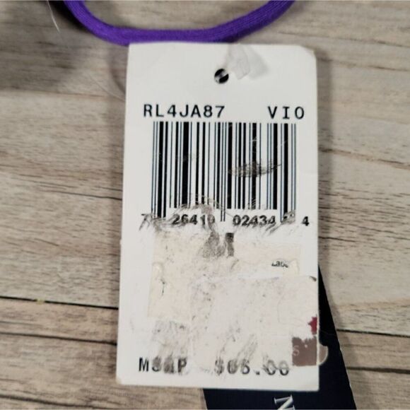 Ralph Lauren Purple String Halter Top Sz M - Picture 8 of 9